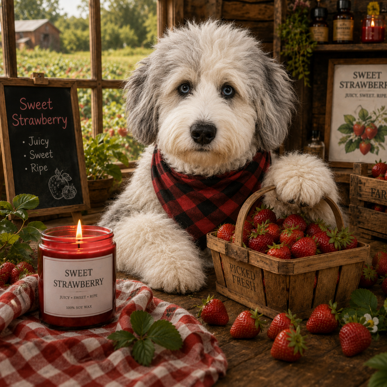 Maxwell with Sweet Strawberry